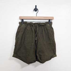 Uniqlo Linen-Cotton Blend Shorts / XS